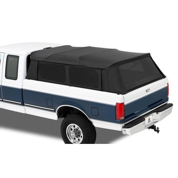 Bestop Supertop Truck Bed Cap For Ford 2004-2020 F-150 Black Diamond Fabric 76309-35 - main